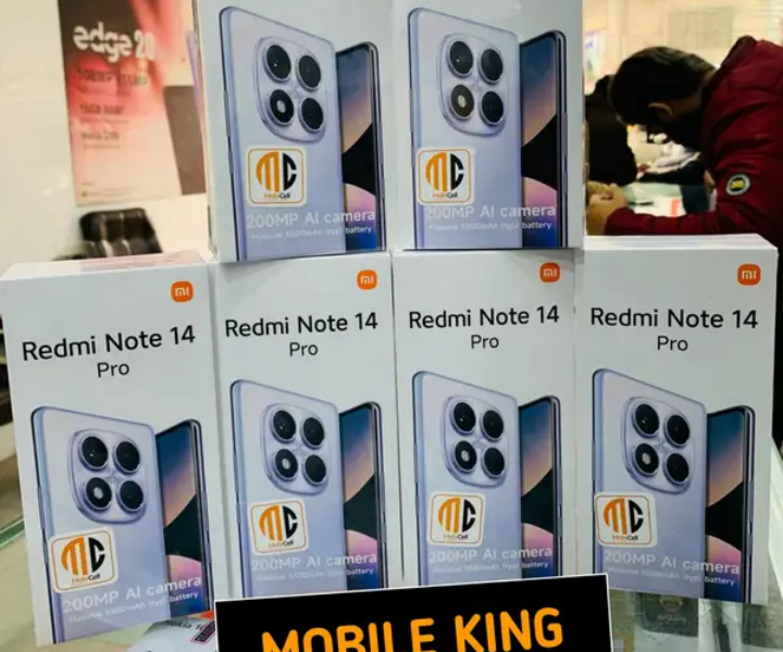 XIAOMI NOTE 14 PRO BOX PACK PTA APPROV NOTE 13 Pro Redmi 13 14C A3 A3X