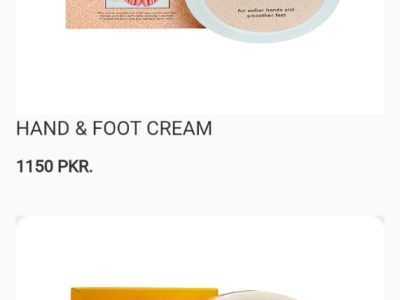 Hand feet cream